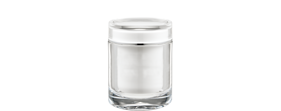 Acrylic Round Cream Jar 70ml - CD-70 Fairy Land